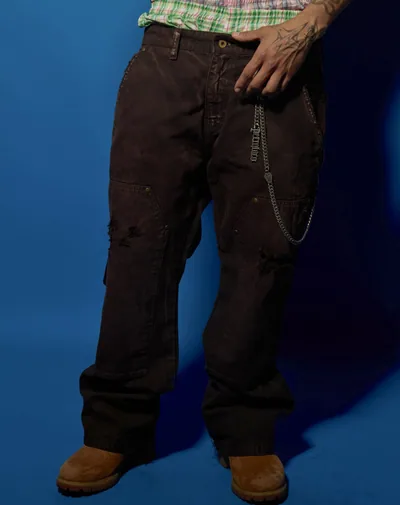 CHARCOAL PANTS